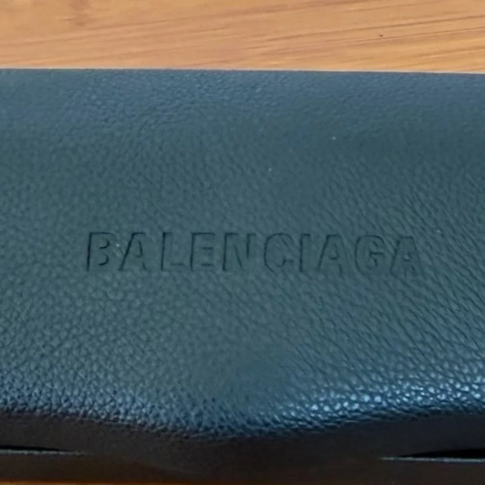Balenciaga Sunglasses Leather Case‎